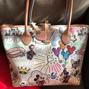Disney  Dooney & Bourke Mickey Mouse Medium Tote